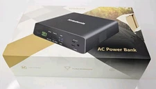 Krisdonia 130W Portable Power Bank, 148WH/40000mAh Portable Laptop Charger Ba...