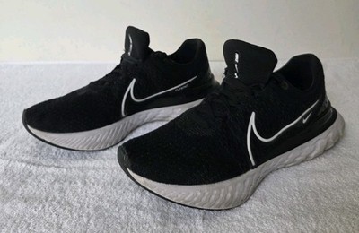  ️NIKE REACT INFINITY RUN FK3 FLYKNIT US 13 TRAINER JOGGING DH5392-001 BLACK 
