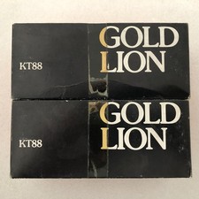 2 X GOLD LION UK KT 88 Vacuum Tube TEST