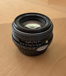 Pentax SMC 50mm f/1.7 Manual Focus K Mount