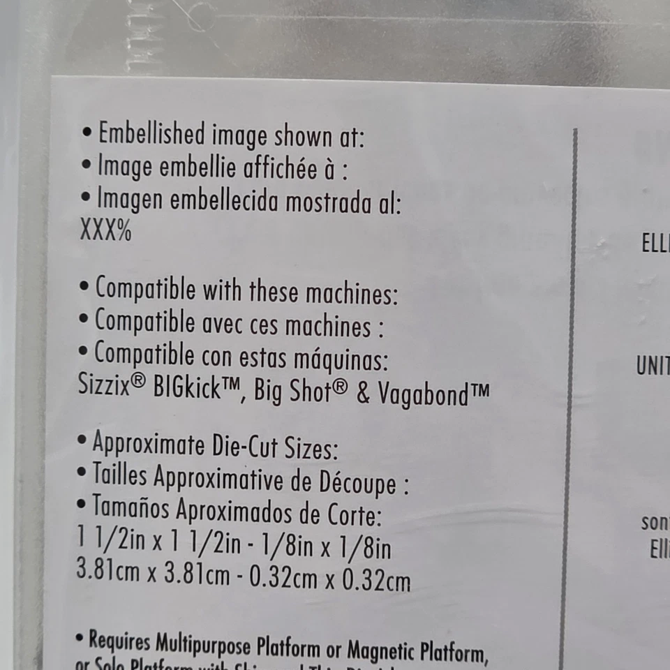 Christmas Minis Sizzix Thinlits Thin Metal Die Set Tim Holtz 665567 Sealed - Image 3 of 4