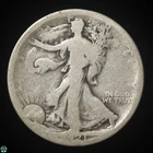 1921-S Walking Liberty Half Dollar - About Good Details