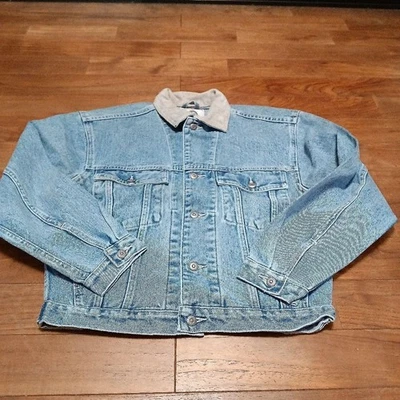 BANANA REPUBLIC Veste En Jean Vintage Années 1990 Taille S - Photo 1/4