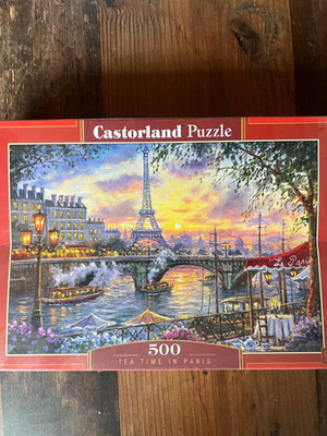 CASTORLAND Puzzle Teezeit in Paris 500 Teile B-Ware