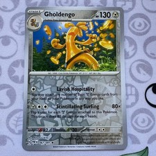 Gholdengo 067/091 Rare Paldean Fates Pokemon Reverse Holo Near Mint