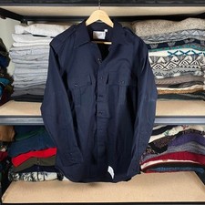 Vintage 70s Badger Silver Label Black Uniform