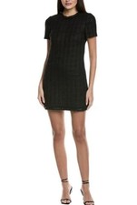 alice and olivia coley slim fit Tweed mini dress Size 0