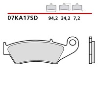 Brembo Vordere BREMSBELAGE-KIT FUR Honda CRF X 250 04-18-COD. 07KA17SD