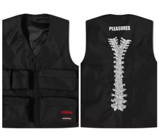 Eastpak x Pleasures Collab Spine Utility Vest Pockets Men Size XL New Rare $220