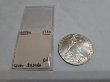 1780 Coin Austria Maria Theresa Silver .833 Thaler Restrike 1 Dollar Size 