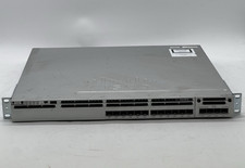 Cisco Catalyst WS-C3850-12S-E 12 Port Rack Mountable Switch-No Power Cord