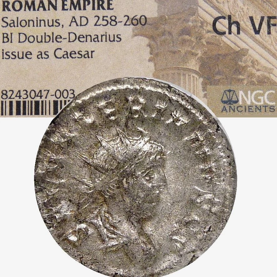 萨洛尼努斯比永罗马帝国银币(27 bc-476 ad) | eBay