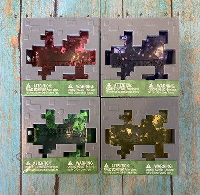 Mine Craft Jelly Cubes Lot Of 4
