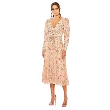 Mac Duggal 5415 598 Floral Embellished Gown