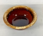 A Very Rare set of 6 Vintage Hull Pottery Brown Drip Glaze 5-3/8" Child's Bowls