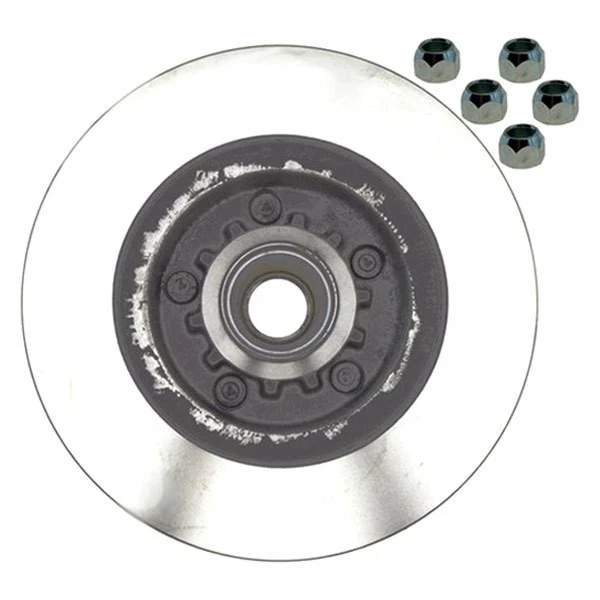 For Dodge Charger 70-72 R-Line Plain Vented Front Brake Rotor & Hub Assembly Foto 3 de 3