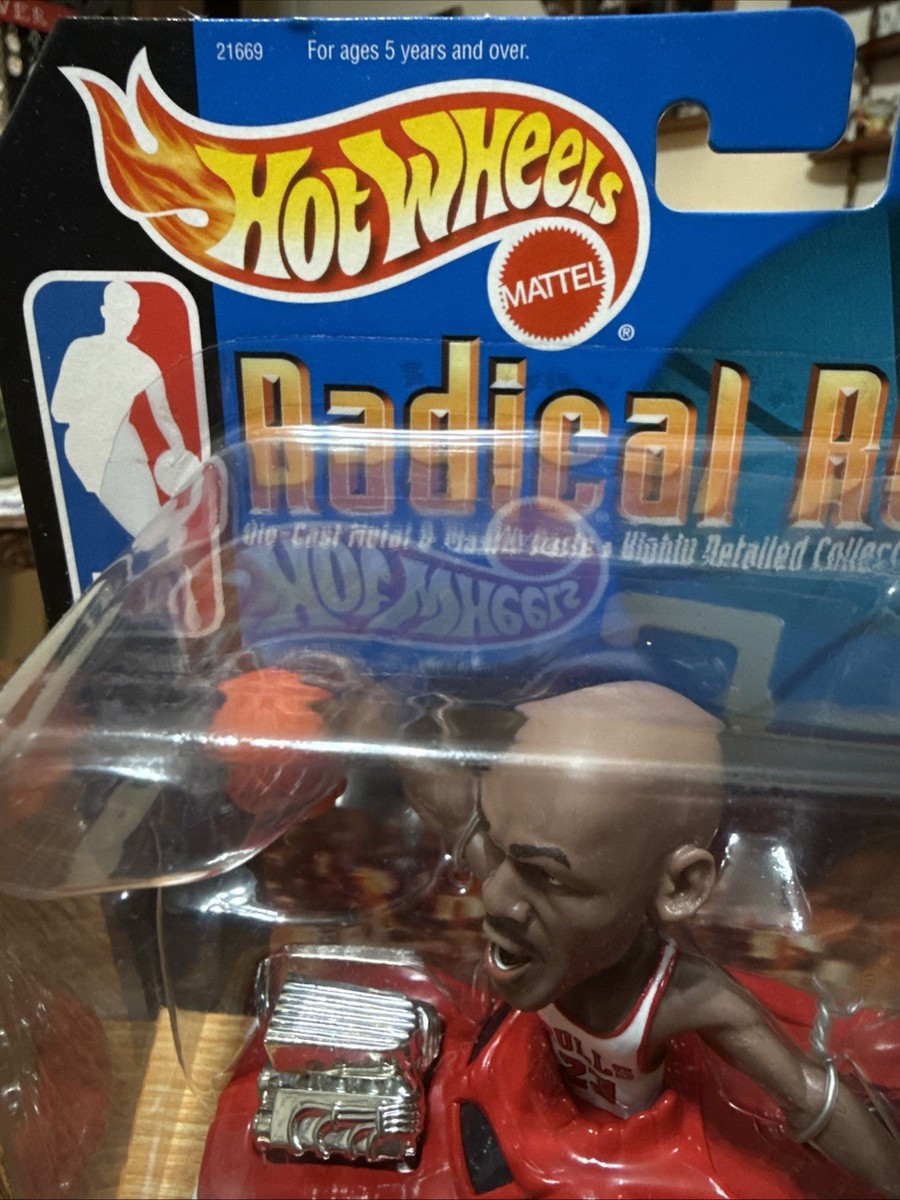 マイケル・ジョーダン　ホットウィール　デッドストック Hot Wheels 1998 NBA Court Collection Radical Rides #23 Michael