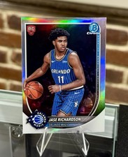 2025-26 Bowman Basketball JASE RICHARDSON RC RED ROOKIE REDEMPTION Magic Rookie