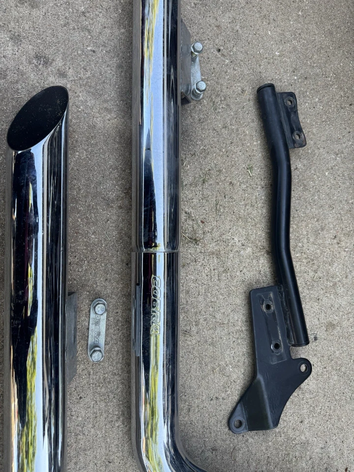 Silenciador de tubos de escape Honda Shadow VT750 2004-2009 Aero COBRA Foto 4 de 4