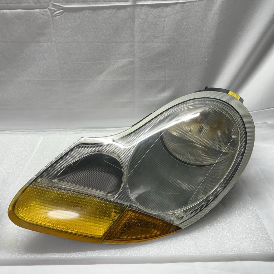 97-04 PORSCHE 911 996 BOXSTER 986 HEADLIGHT ASSEMBLY LEFT RIGHT HALOGEN PAIR OEM - Image 3 of 4