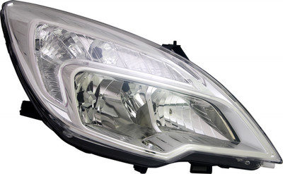 Scheinwerfer rechts für Opel Meriva B 2010- DRL H1 H7 + LWR Stellmotor Halogen