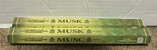 Hem Scented Incense Sticks 2 packs w/ 20 Sticks- Musk