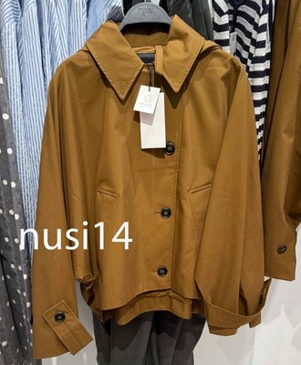 ZARA NEW WOMAN SHORT WATER REPELLENT TRENCH COAT ZW TAUPE BROWN 0518/045/704