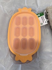Haakaa Silicone Nibble Tray BPA Free Apricot / Pea Green, BNIB RRP 28
