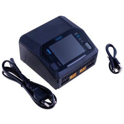 ToolkitRC M6DAC Pro Dual Ladegerät 800W 2x400W AC/DC 1-6S USB-C 65W TK14200
