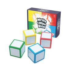 Junior Learning Write  Wipe Dice - Custom 6-sided Dice