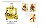 1980 IRELAND - IRISH MUSIC & DANCE FDC FROM COLLECTION V38