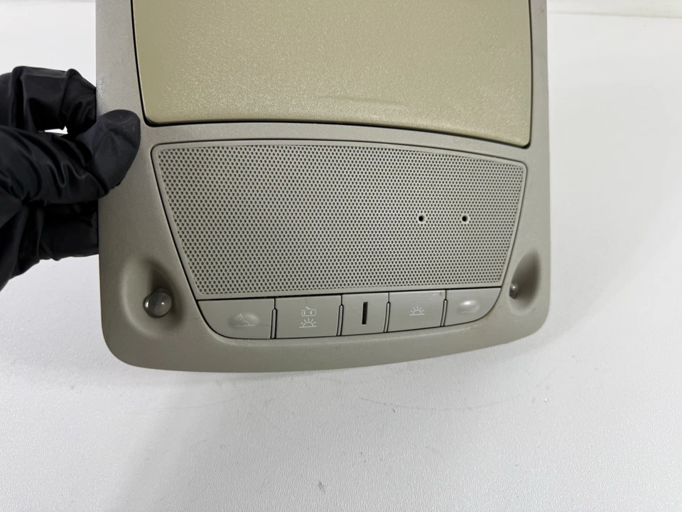 Nissan Altima 2013-2018 mapa central superior domo luz lámpara consola gris OEM Foto 3 de 4