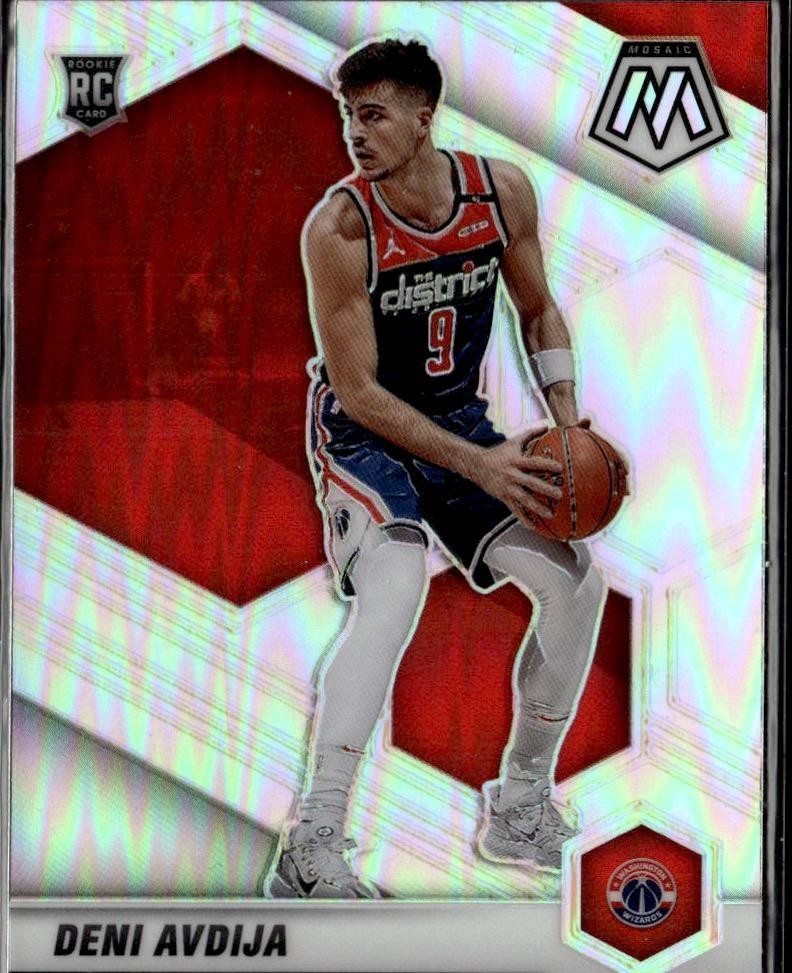 2020-21 Panini Mosaic #217 Deni Avdija Silver