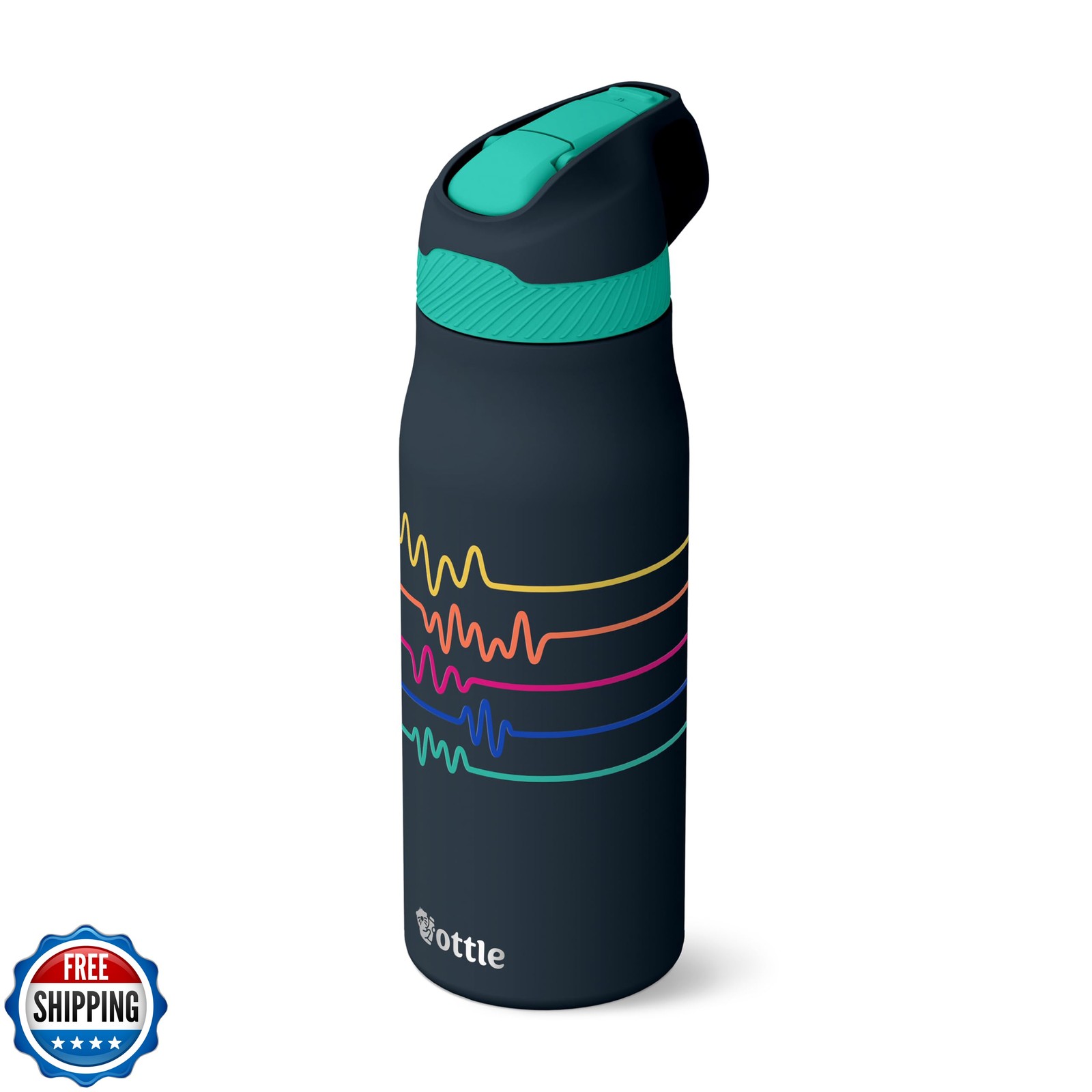 - 24 Oz Insulated Flask With ...
