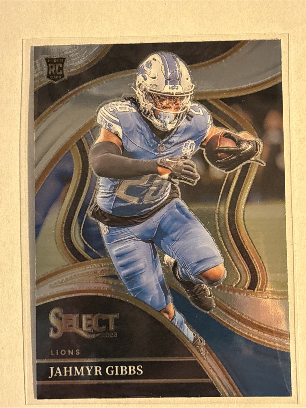 2023 Panini Select - Club Level Jahmyr Gibbs #266 Silver Prizm (RC)