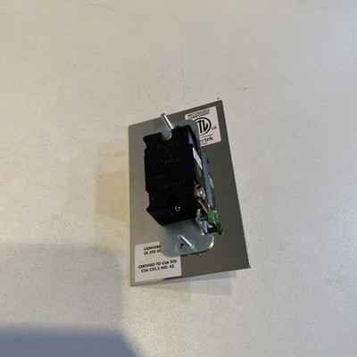 Plaque Interrupteur 1 Gang Forbes & Lomax Inox - Neuve