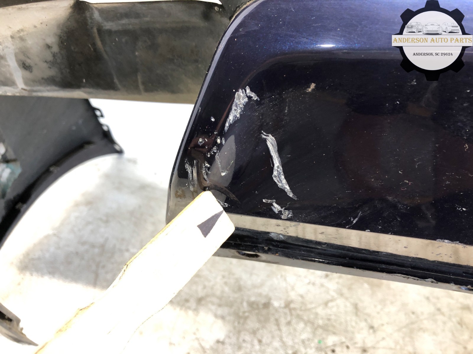 2014-2017 MASERATI QUATTROPORTE GTS REAR BUMPER COVER W/ PDC SENSORS OEM #NOTES