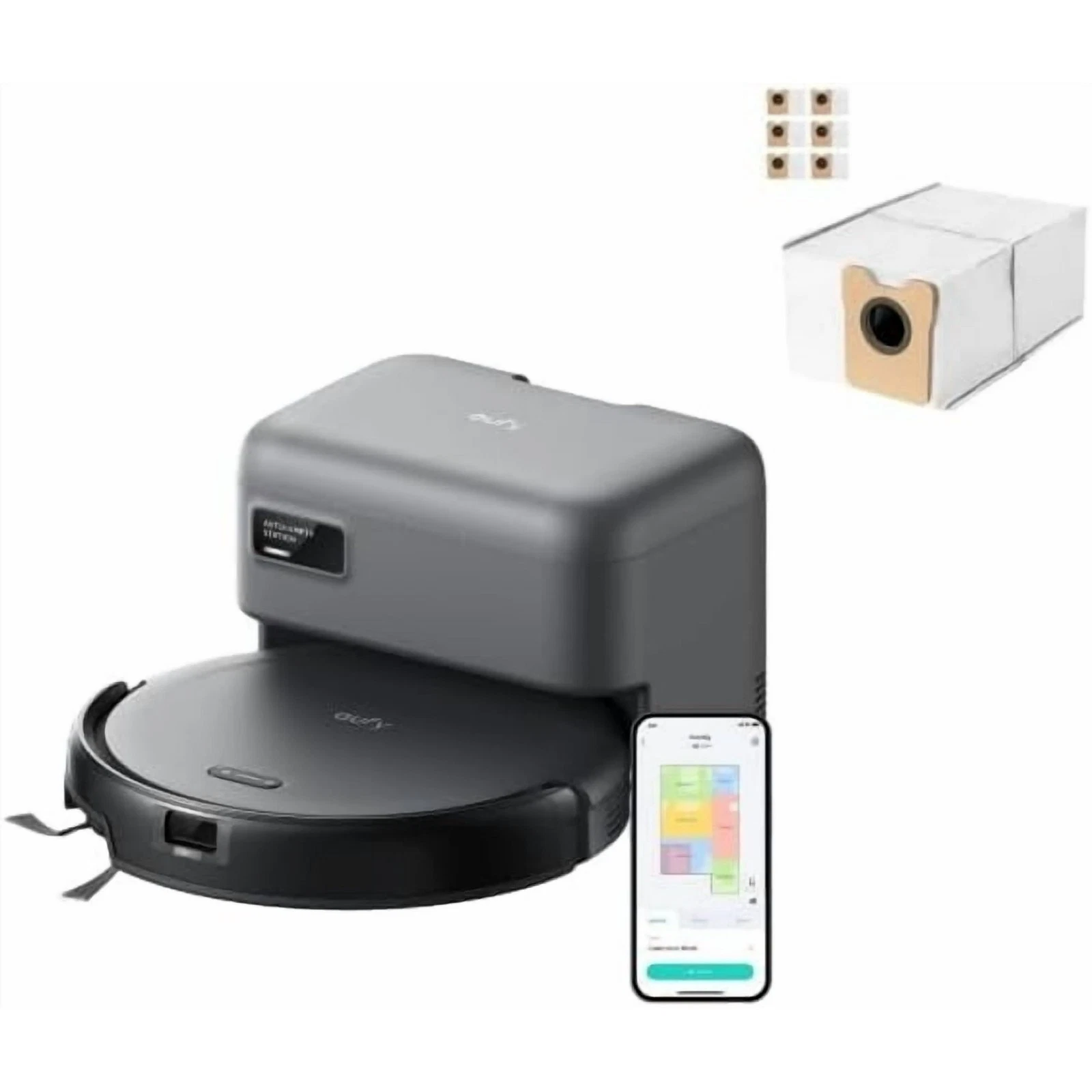 eufy C10 Robot Vacuum Self Emptying, 8 Weeks Hands Free,2.85-Inch+ 6 Dust Bags
Opens in a new window