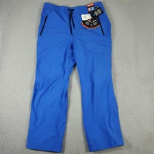 Pelagic Outrigger Pants Mens XL Blue Ripstop Nylon Fishing Outdoor Stain Repel