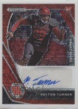 2021 Panini Prizm Draft Picks Red Circles 16/25 Payton Turner #DPA-PTU Auto 0c2