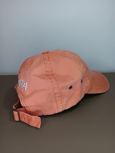 Strata Golf Hat Strap Back Cap Adjustable Orange Pre-Owned - Picture 4 of 14