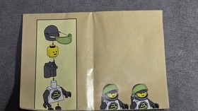 LEGO 1479 Two-Pilot Craft - 100% COMPLETE - MINT Original Instructions - Blacktr