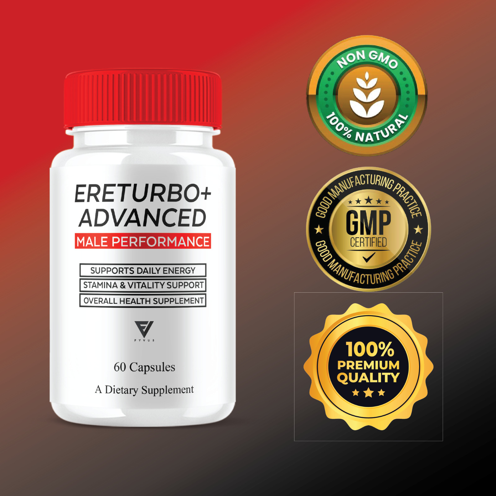 Ereturbo Advanced Performance, Ereturbo Health Support (60 Capsules)
