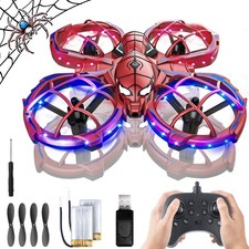 Mini Drone Easy to fly Beginner, LED Remote Control Drones, RC Quadcopter wit...