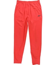 Reebok Mens Training Essentials Linear Logo Athletic Jogger Pants, Red, Medium