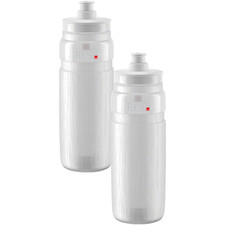 Elite Fly Tex Water Bottle Bundle 750ml, Textured Grip, BPA-Free Plastic,