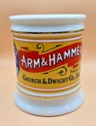 Vintage The Corner Store Porcelain Mug Collection Arm & Hammer Church & Co