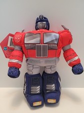 Transformers Optimus Prime/ Softimus Prime Reversible Plush Hasbro 2006