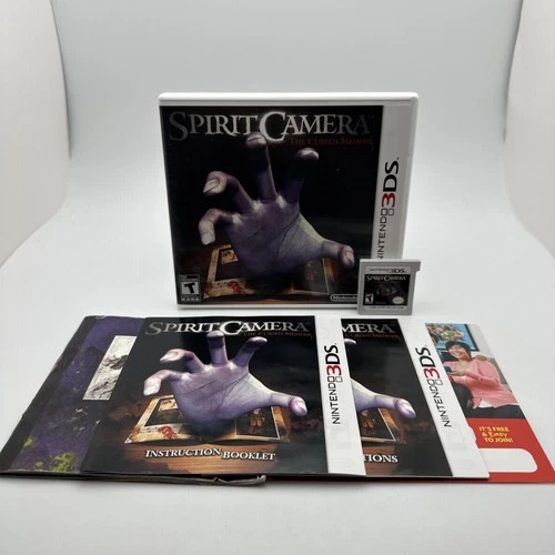 Spirit Camera The Cursed Memoir Nintendo 3DS - Tested Works