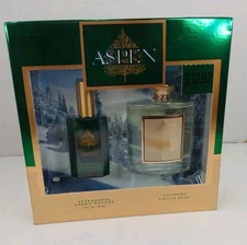 ASPEN By COTY 2pc Men Set 2.25oz Cologne And 1oz Aftershave 
